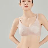 大码 孕妇文胸聚拢防下垂产后喂奶专用 哺乳内衣全罩杯大胸显小薄款