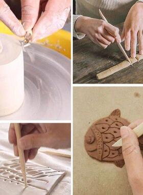 5pcs/Set 6inch Sculpting Clay Sculpture Tools Set Wax