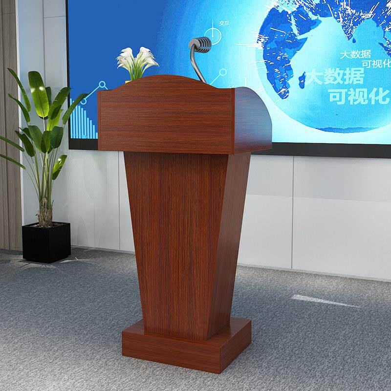 高密度板讲台桌 多色选款学校教室教师讲台 带轮子设计方便移动