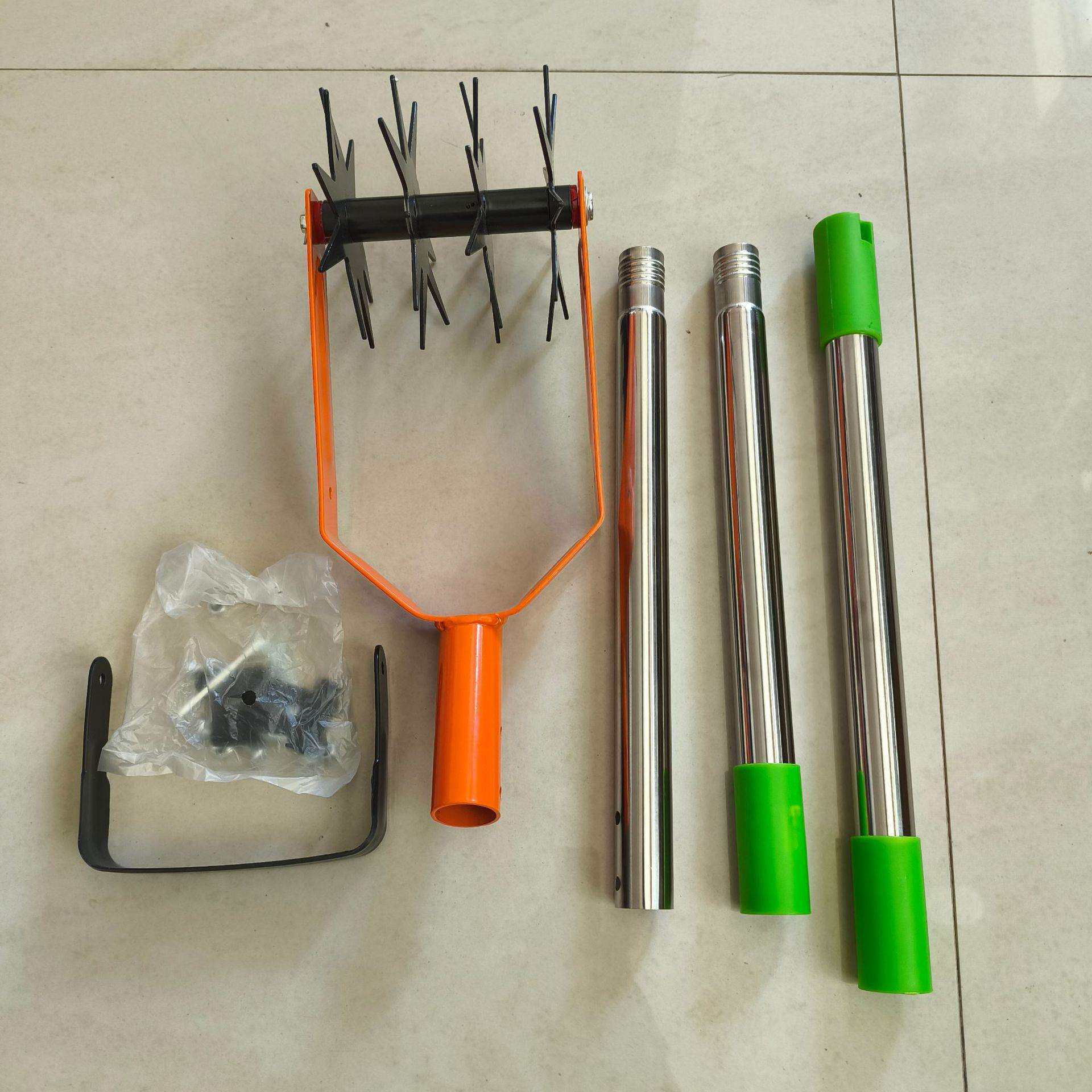 亚马逊 旋耕机 旋转耕耘二合一工具 耕土器 除草松土翻土园林工具