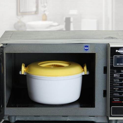 【严选臻品】德国微波炉加热饭盒专用器皿蒸盒蒸笼用品容器蒸米饭