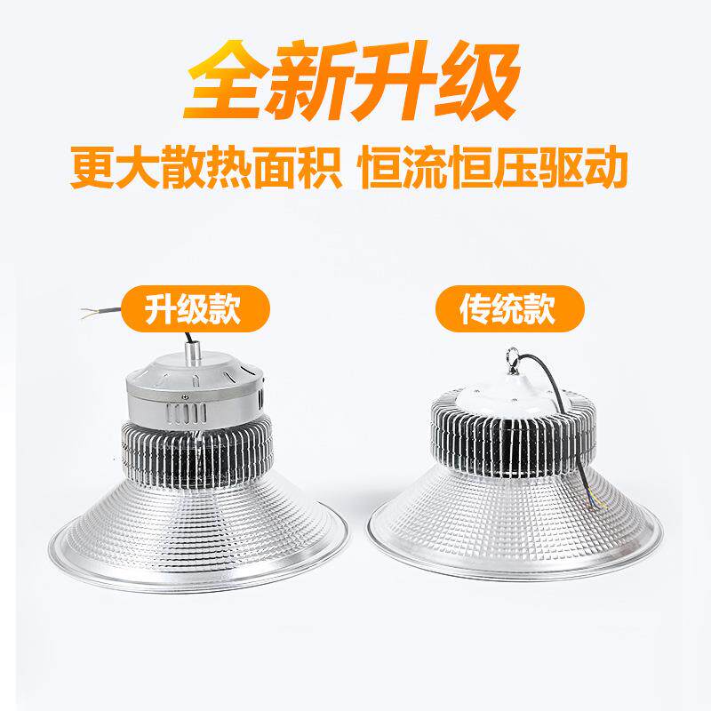 新款直销足瓦400W工矿灯led厂房灯超亮车间仓库工厂商场金卤灯天