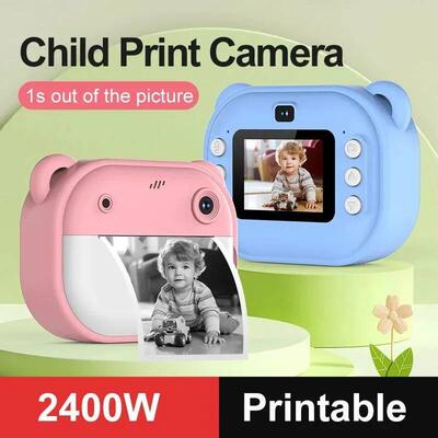 Children Digital Camera Instant Print for Kids Thermal Print