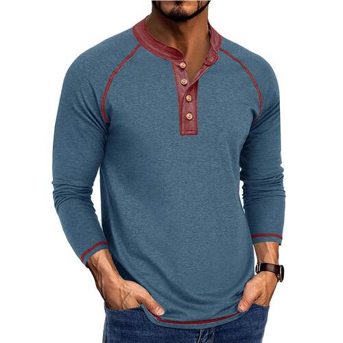 Men's long sleeved shirt, men's base shirt, men's T-shirt,