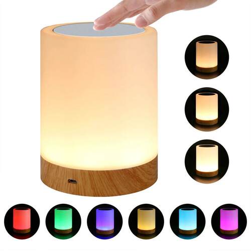 Touch the Night Light, Table Lamp, Bedroom Bedside Lamp, Col