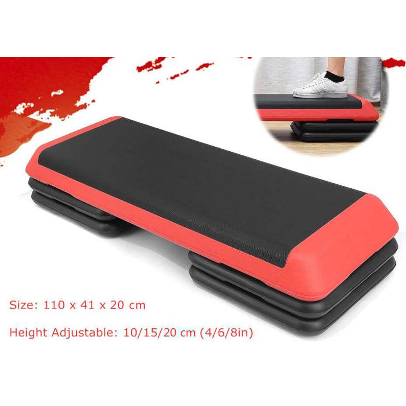 吹塑健身踏板3层家用运动健身 有氧韵律体操板 健身房跳操踏板