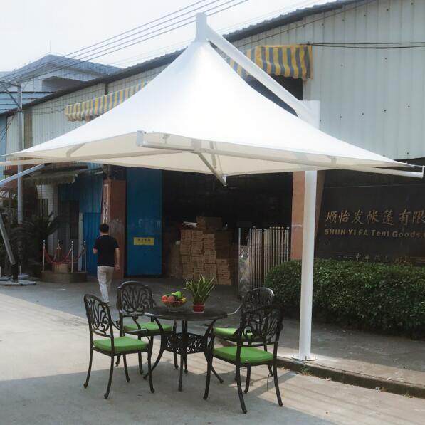 结构膜伞结构拉膜伞篷户外大伞旅游景观公园沙滩广场海边棚遮阳伞