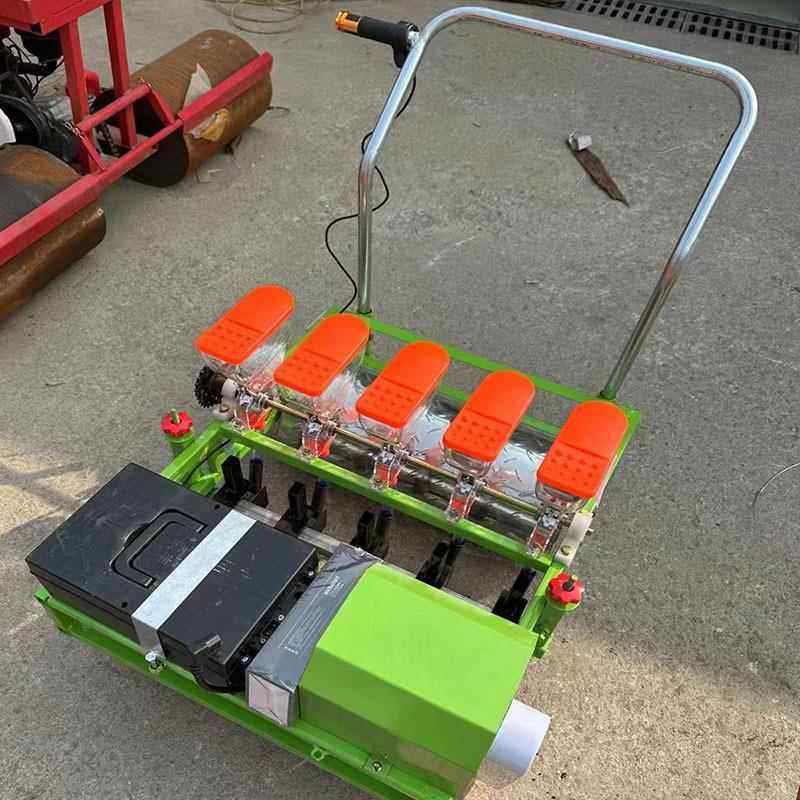 大葱韭菜播种机电动茼蒿叶菜类点播机白术柴胡精播机