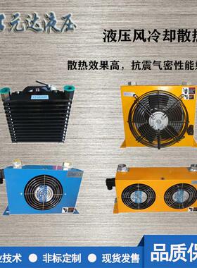 风冷式液压站油散热器 AW0607 AH0608 AH1012 液压风冷却器AF0510