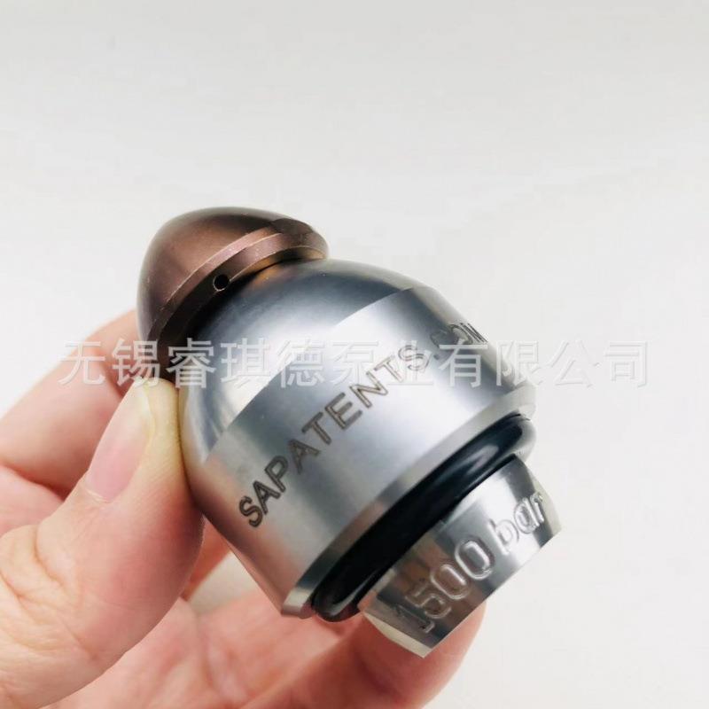 高压管清洗-自旋转2寸锈獾猪喷头-不钢獾猪格喷头规齐全90547獾猪
