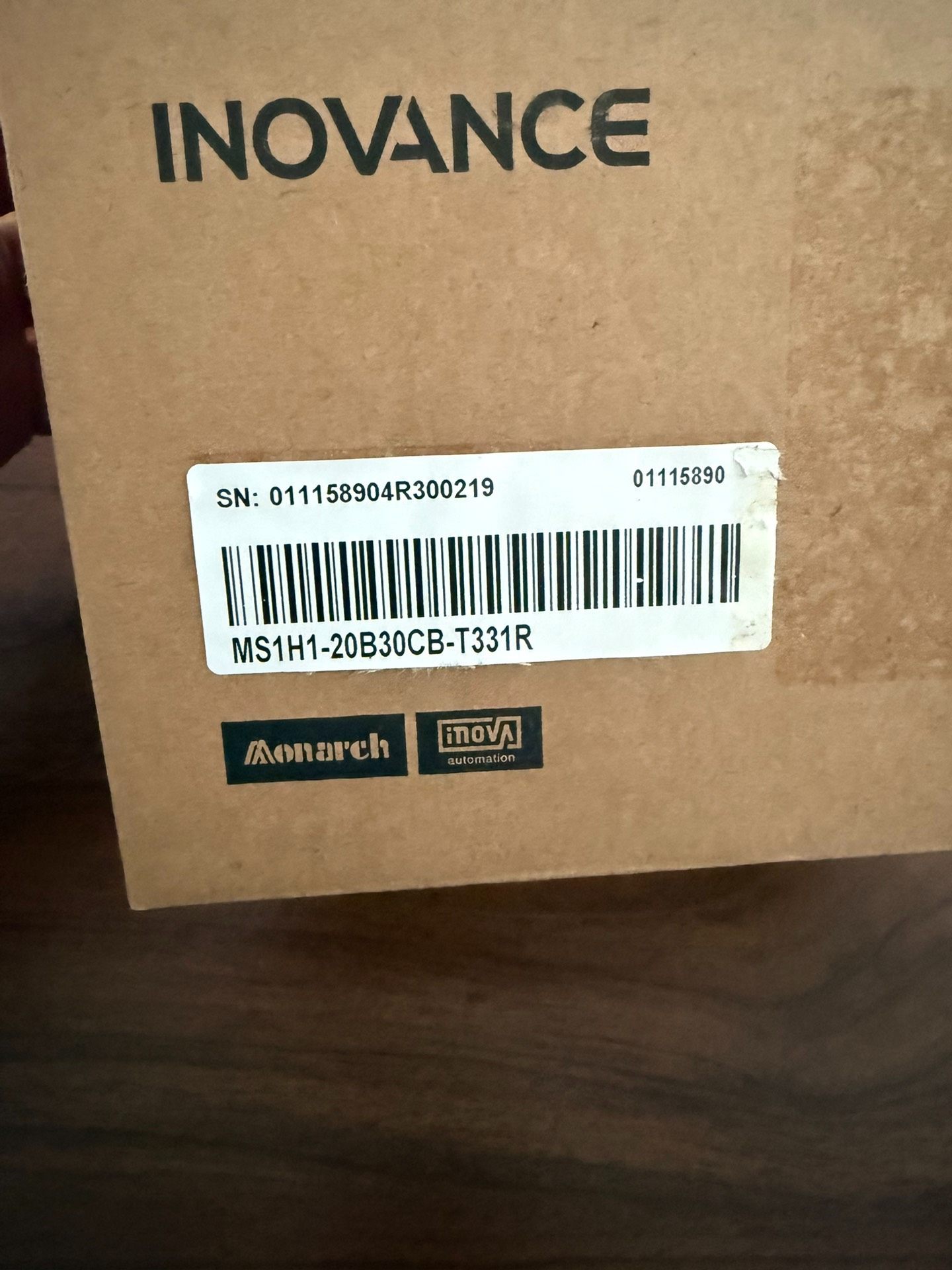 #汇川 MS1H1-20B30CB-T331R，全新原包装，