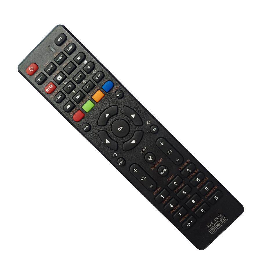 RM-L1130+X 英文外贸版万能液晶电视机遥控器带NETFLIX MYAPP功能
