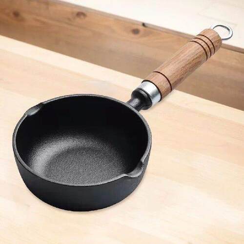 11/13cm Cast Iron Mini Egg Frying Pan Nonstick Household