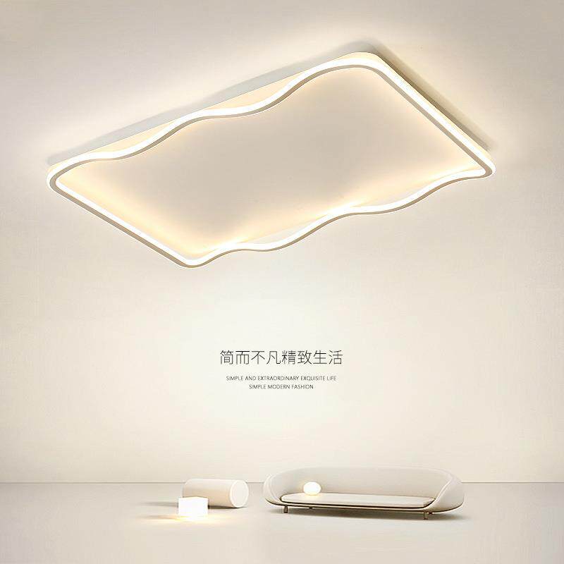 创意时尚长方形客厅灯温馨现代简约led吸顶灯简单大气极简大厅灯