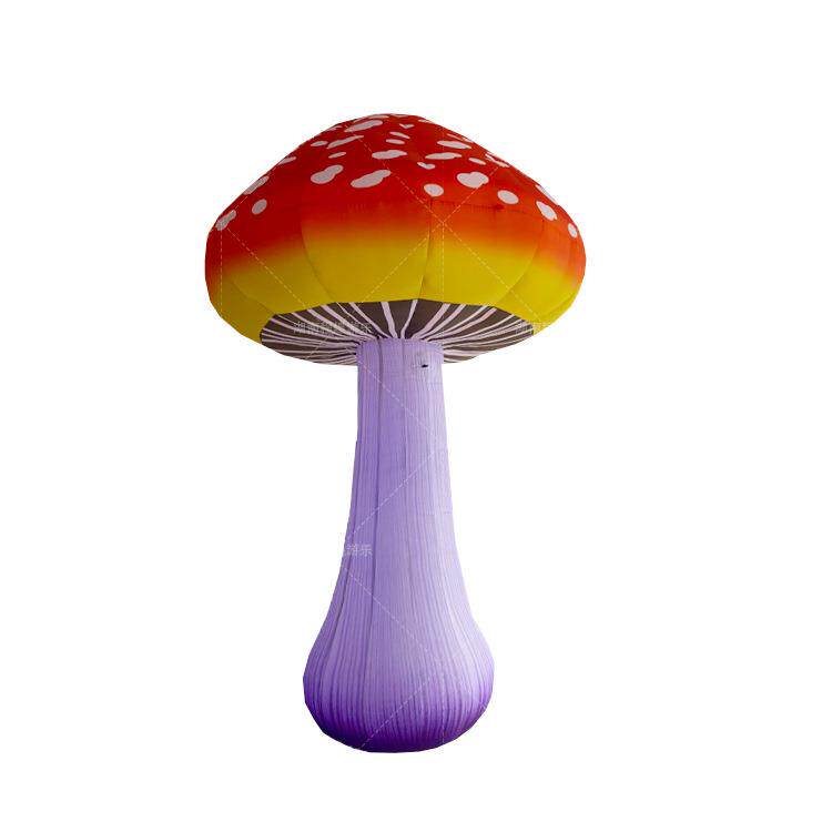 充气卡通植物蘑菇屋气模森林丛林草地活动美陈酒吧夜店舞台道具