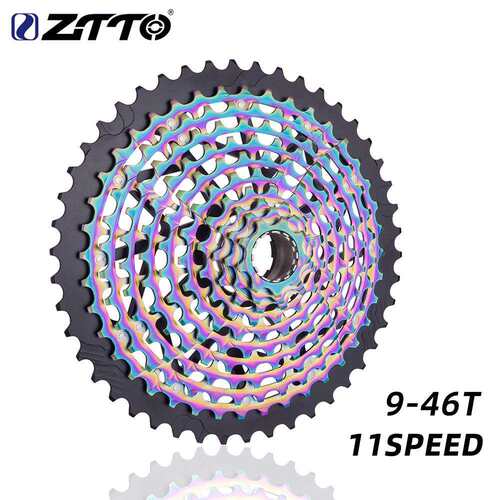 ZTTO/追途自行车XD飞轮11速9-46T山地车飞轮 七彩飞轮 自行车配件