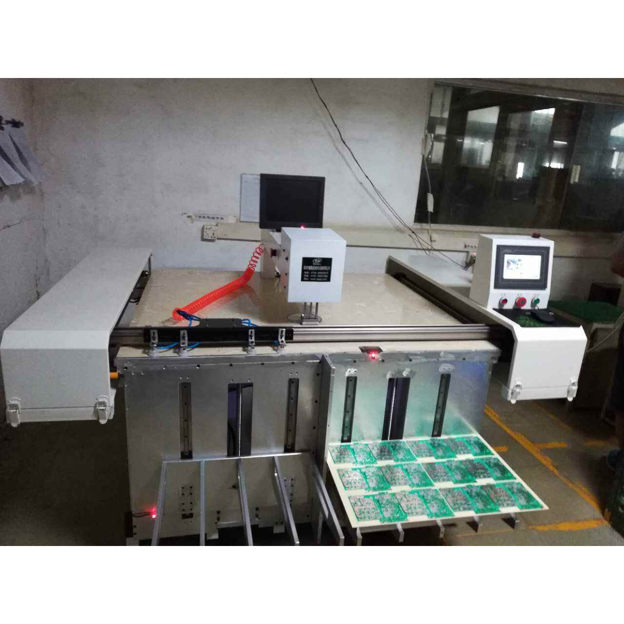 PCB铝基线路板 多层板全自动定位打孔机 自动上下料打孔机