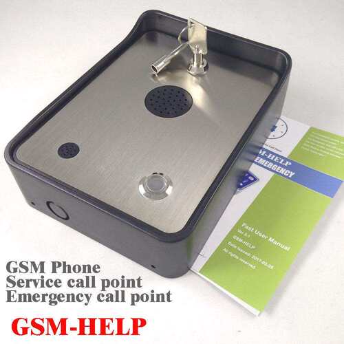 GSM-HELP 呼叫对讲，Emergency help INTERCOM出口欧洲市场