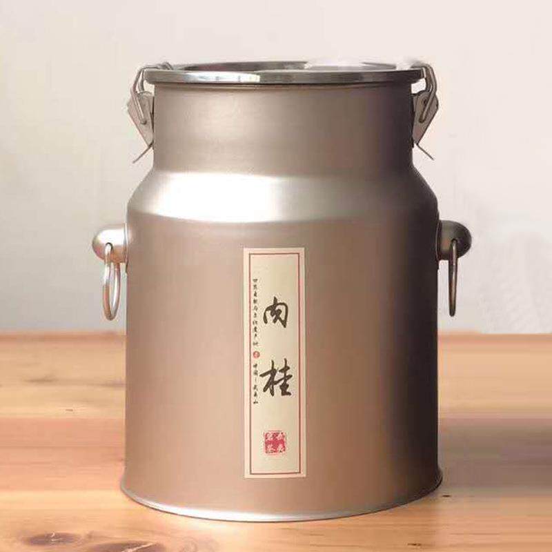 不锈钢密封茶罐小茶罐茶仓小号罐子储物油罐酒罐米罐密封罐