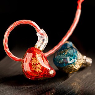 威泽OS1Pro石墨烯HIFI有线入耳式重低音降噪手机游戏耳机