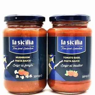 La Sicilia Pasta sauce辣西西里蘑菇番茄意面调味酱拿坡里意粉酱