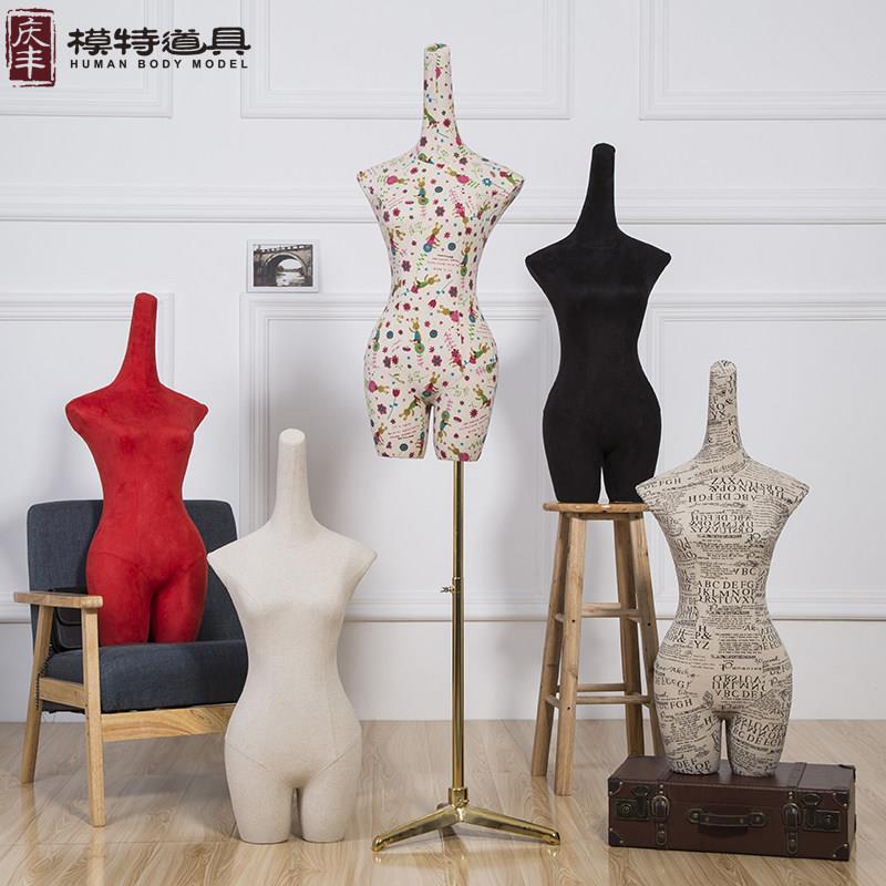 庆丰模特道具女半身长脖子 韩版高档时装橱窗展示服装店模特假人