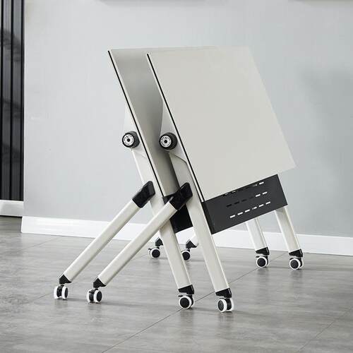 培训桌可移动长条桌可拼接办公桌椅组合简约双人多功能会议桌