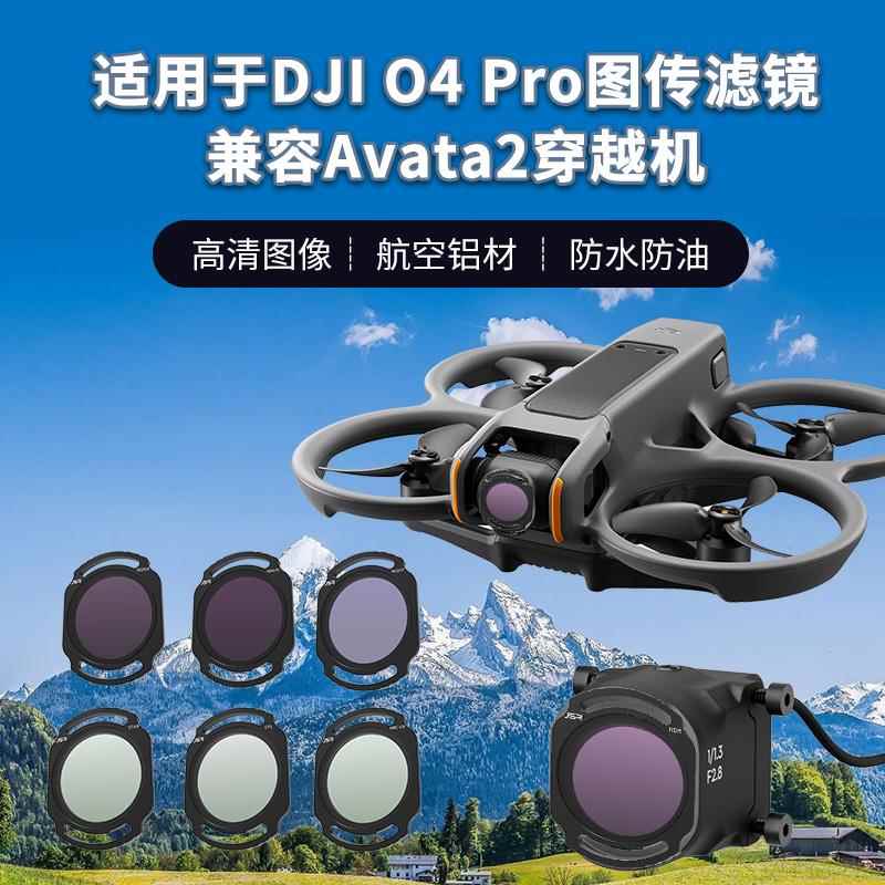 适用大疆DJI O4 Air Unit Pro图传/Avata 2滤镜ND减光UV保护CPL镜