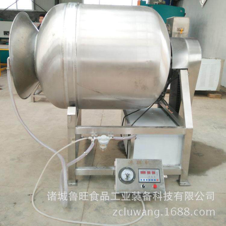 真空肉制品嫩化滚揉机 真空变频呼吸式滚揉机 不锈钢酱菜腌制机