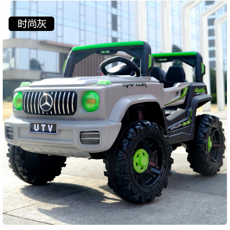 高档婴童电动四轮汽车控野车男女越宝宝通用遥玩具车0-6岁儿可坐
