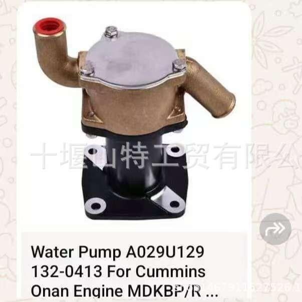船机 游艇柴油发动机配件 海水泵 G1010 A029U129 奥南海水泵