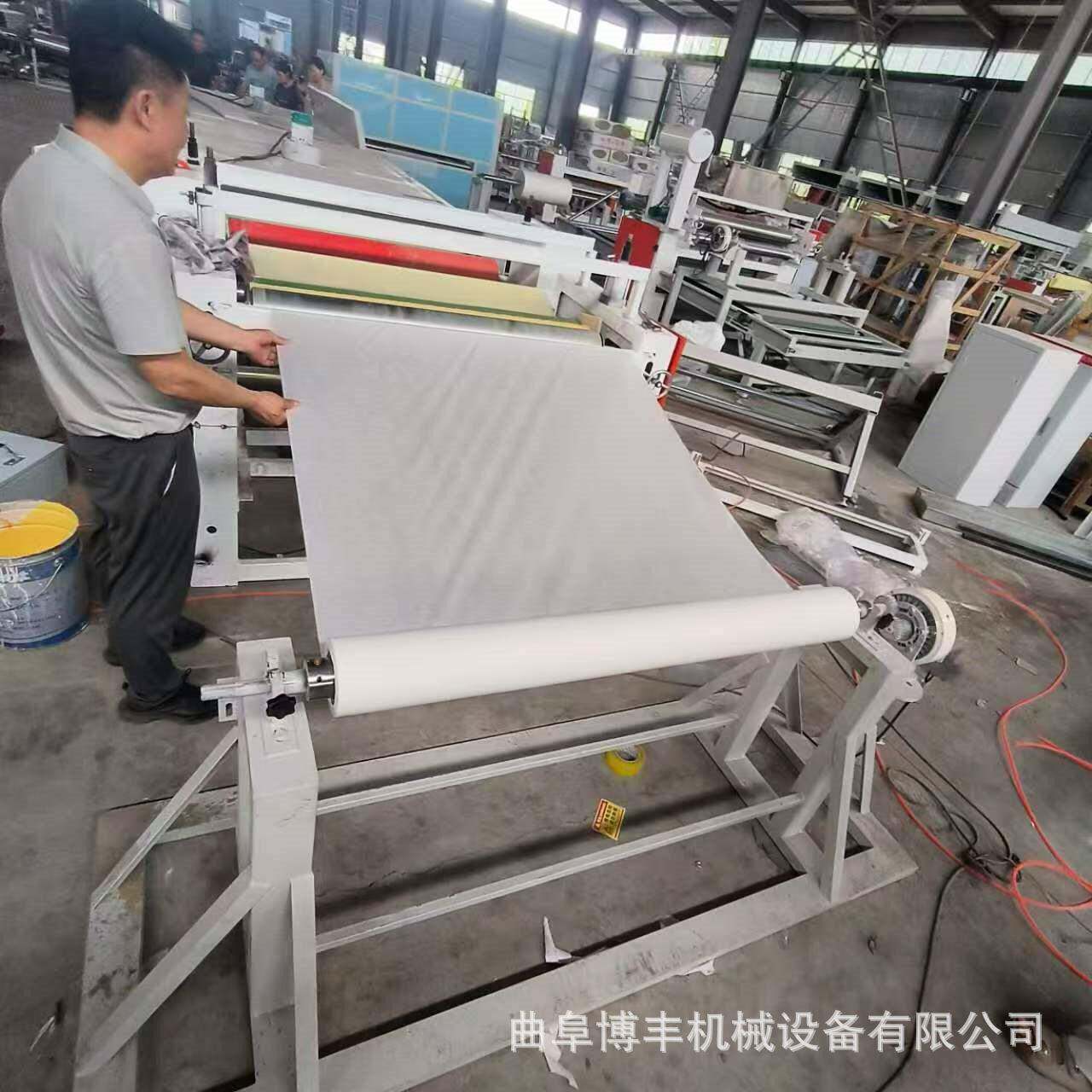 食品级无纺布涂腊机蜜蜡蜂蜡石蜡涂布机糖果汉堡包装纸上蜡机械