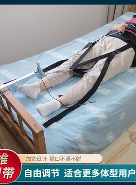 腰椎牵引带魔术贴自粘式床头手拉架子弹簧滑轮脊柱腰间盘突出拉伸