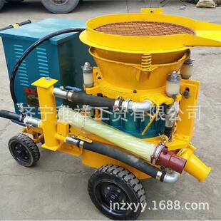 供应PZ 5喷浆机专业生产矿用干湿喷浆机视频