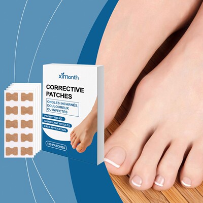 XIMONTH Toenail Care Strips - Gentle Daily Nail Care, Auxili