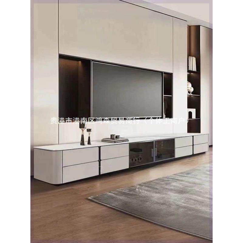 S閶2纯实木电视柜新款全实木落地电视柜茶几组合套装客厅整体组合