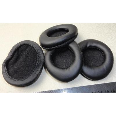 电脑耳麦椭圆形耳机海绵套6cm*8cm 通用耳机适用60*80mm耳机海棉