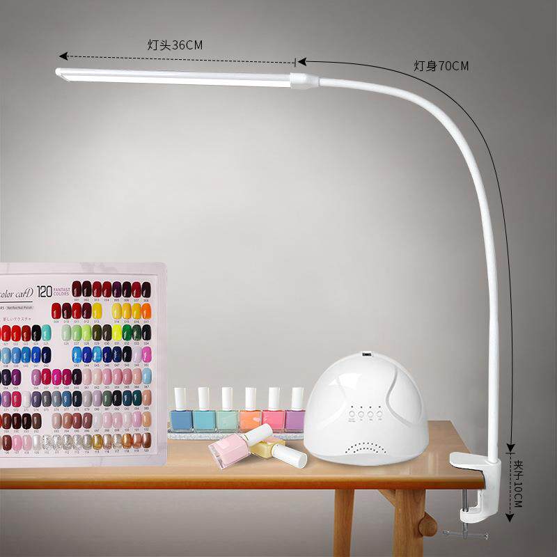 美容灯纹绣灯美甲台灯护眼美甲灯照明桌面书桌led工作灯落地台灯