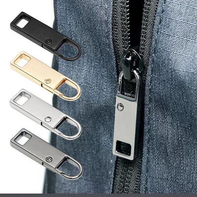 Clothing replacement metal detachable zipper pull accessorie