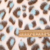 貂家居狐绒面涤全针织绒布服 欧料面料 绒玉现货印花靠垫时装