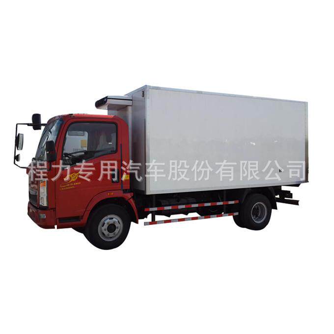 出口菲律宾小型冷藏车 重汽HOWO蔬菜水果冷藏车价格 冷藏车图片80