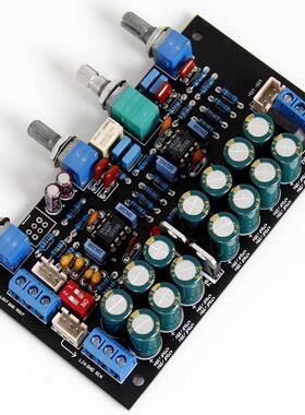 A1 前级带音调板 发烧级前置板 OPA2604 运放AD827前级板