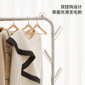 轻奢隔衣移动衣帽架落地家用帽卧室内客厅夜晾挂衣服杆架子衣置物