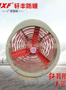 供应CBF-300带百叶防爆轴流风机通风机IICT4可选低压通风机