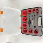 景腾双金开孔套装 金属木属材器塑石膏料683板铁皮开孔器孔锯套装