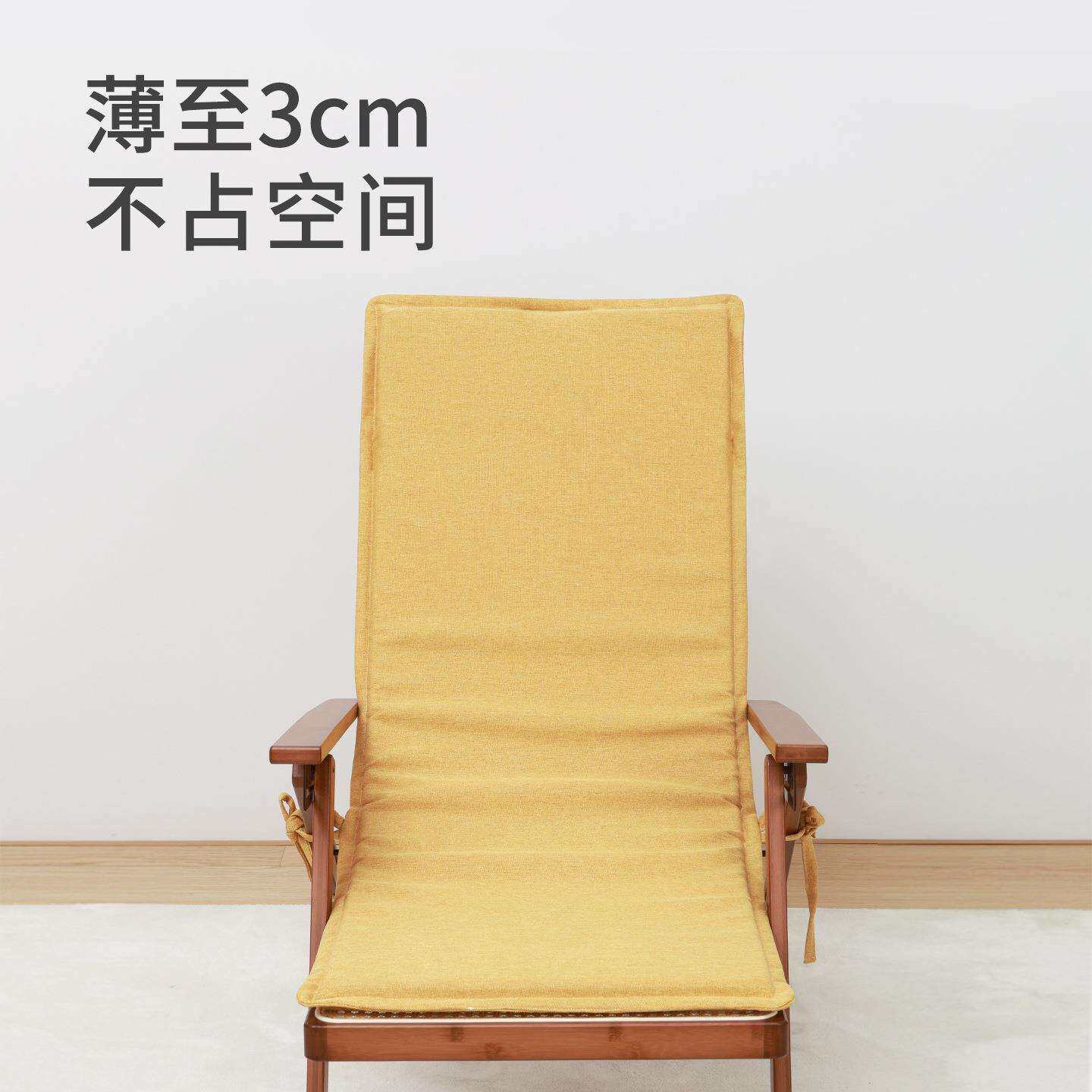 躺椅摇摇椅垫子高密度海绵垫坐垫靠垫一体座垫餐椅屁股垫透气美臀
