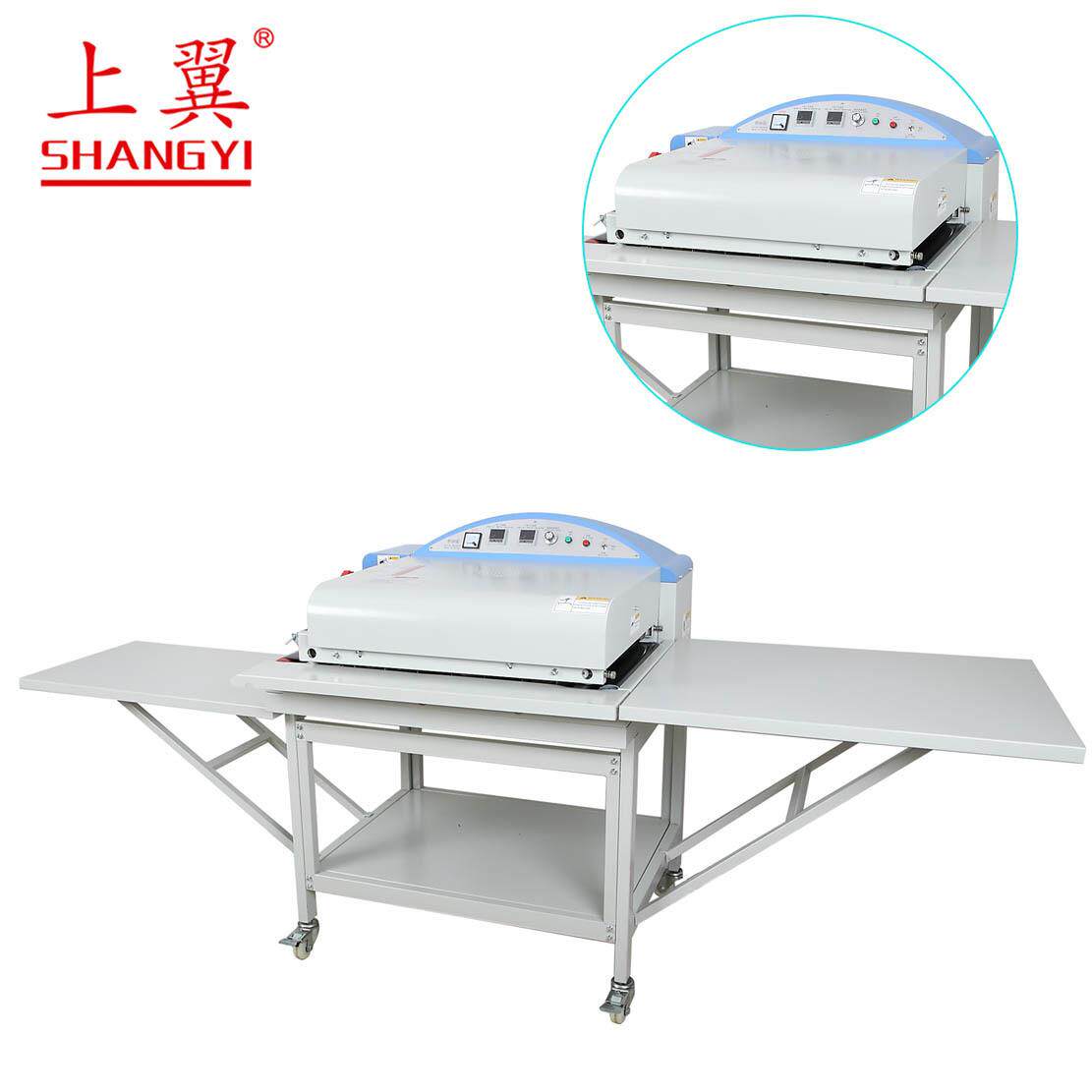 小型粘合机自动纠偏热熔型服装粘衬粘合机压扑蒸汽烫画粘合机