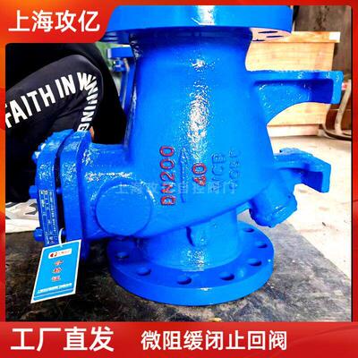 水利止回阀 防水锤 HH44X-40C HH44H-64C 多功能微阻缓闭止回阀