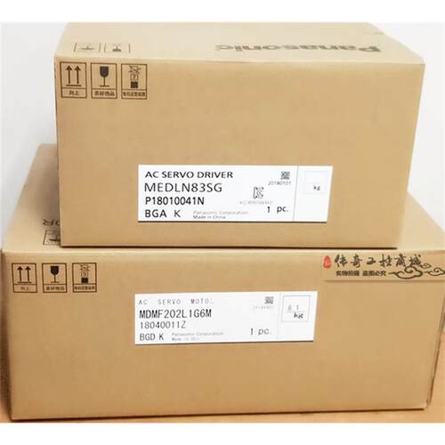 2.0KW伺服电机MDMF202L1G6M/MDMF202L1H6M/MEDLN83BE/NE伺服驱动
