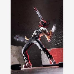 电锯人电次波奇塔链锯人手办二次元恶魔猎人动漫模型场景摆件周边